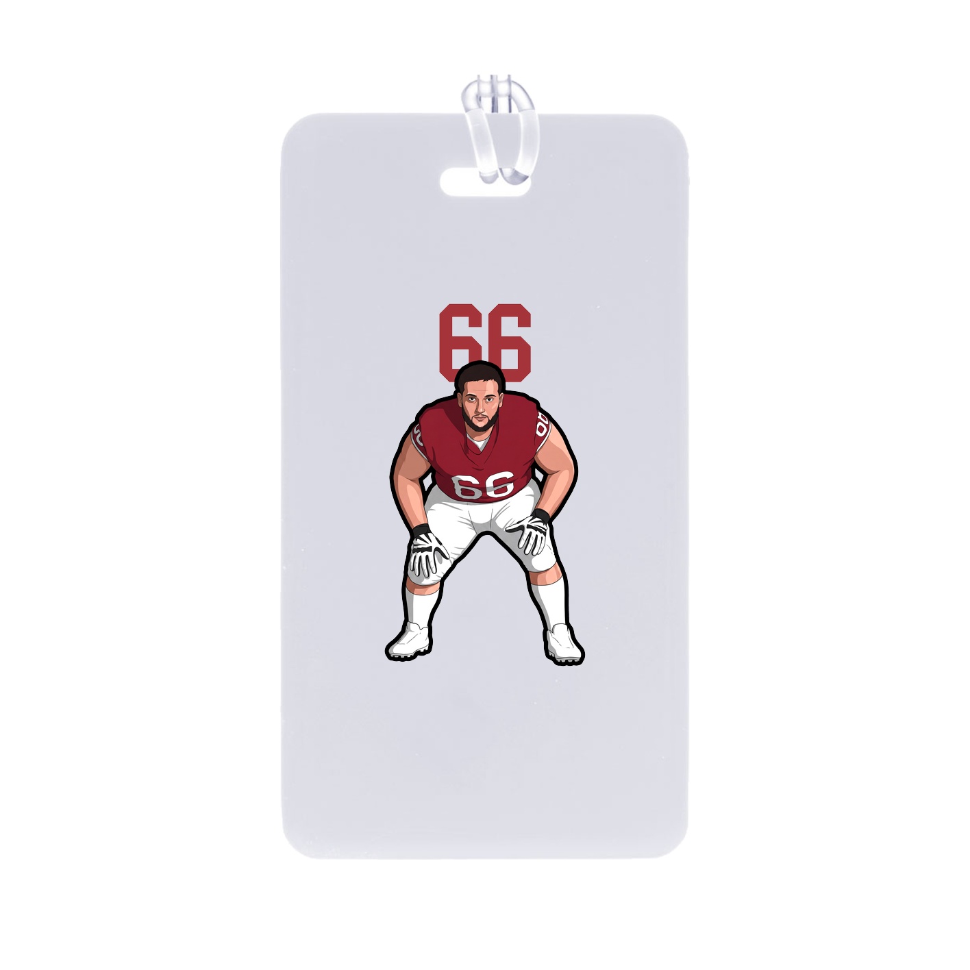 Bag Tag — Number Top in Classic