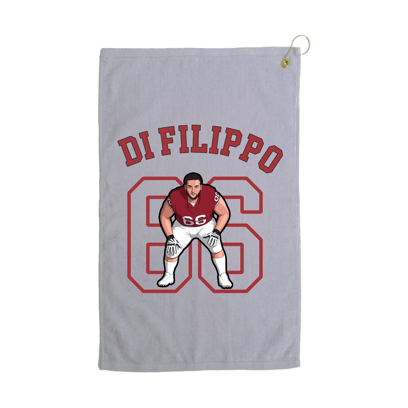 Golf Towel — Shirsey Arch in Grey
