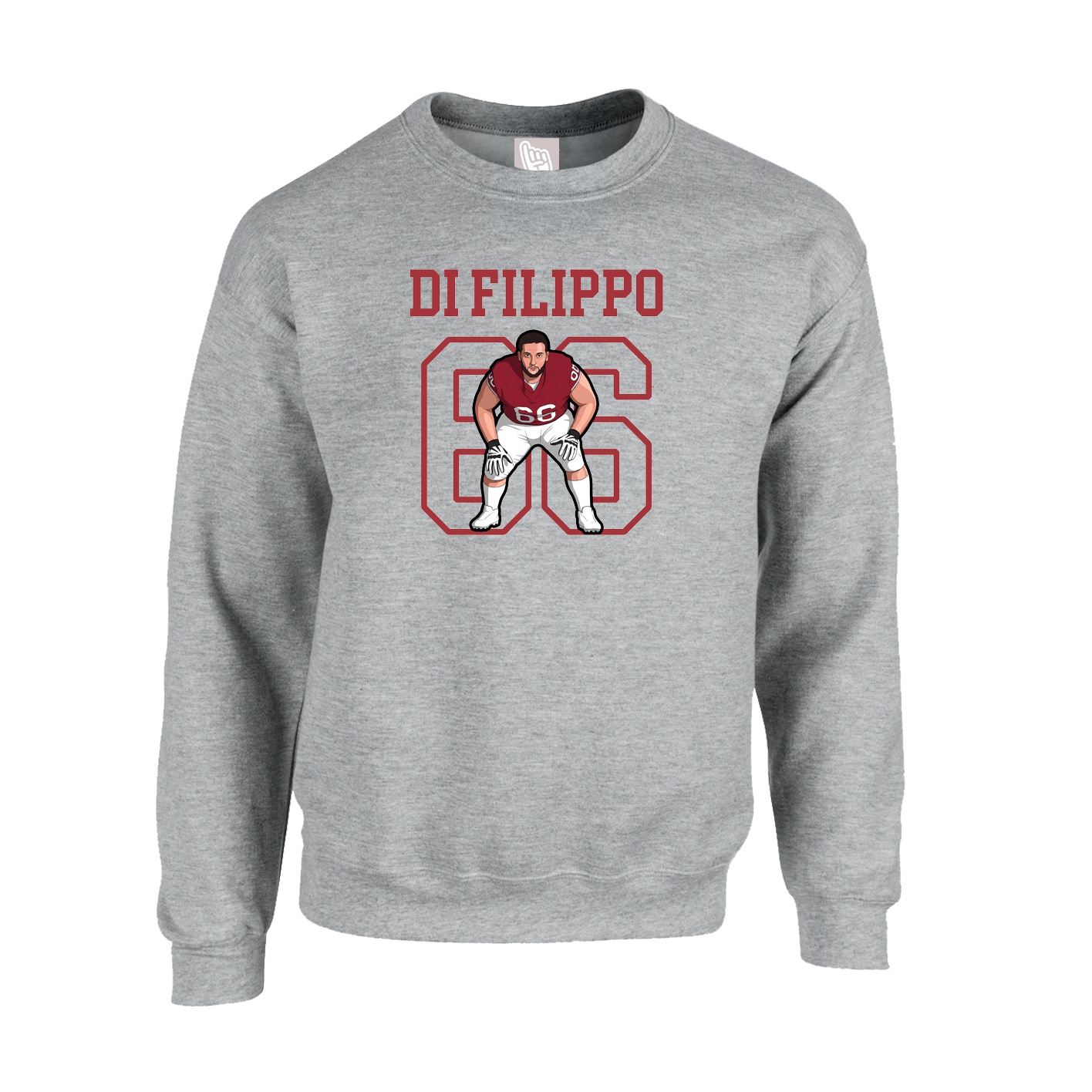 Fleece Crew — Shirsey in Grey
