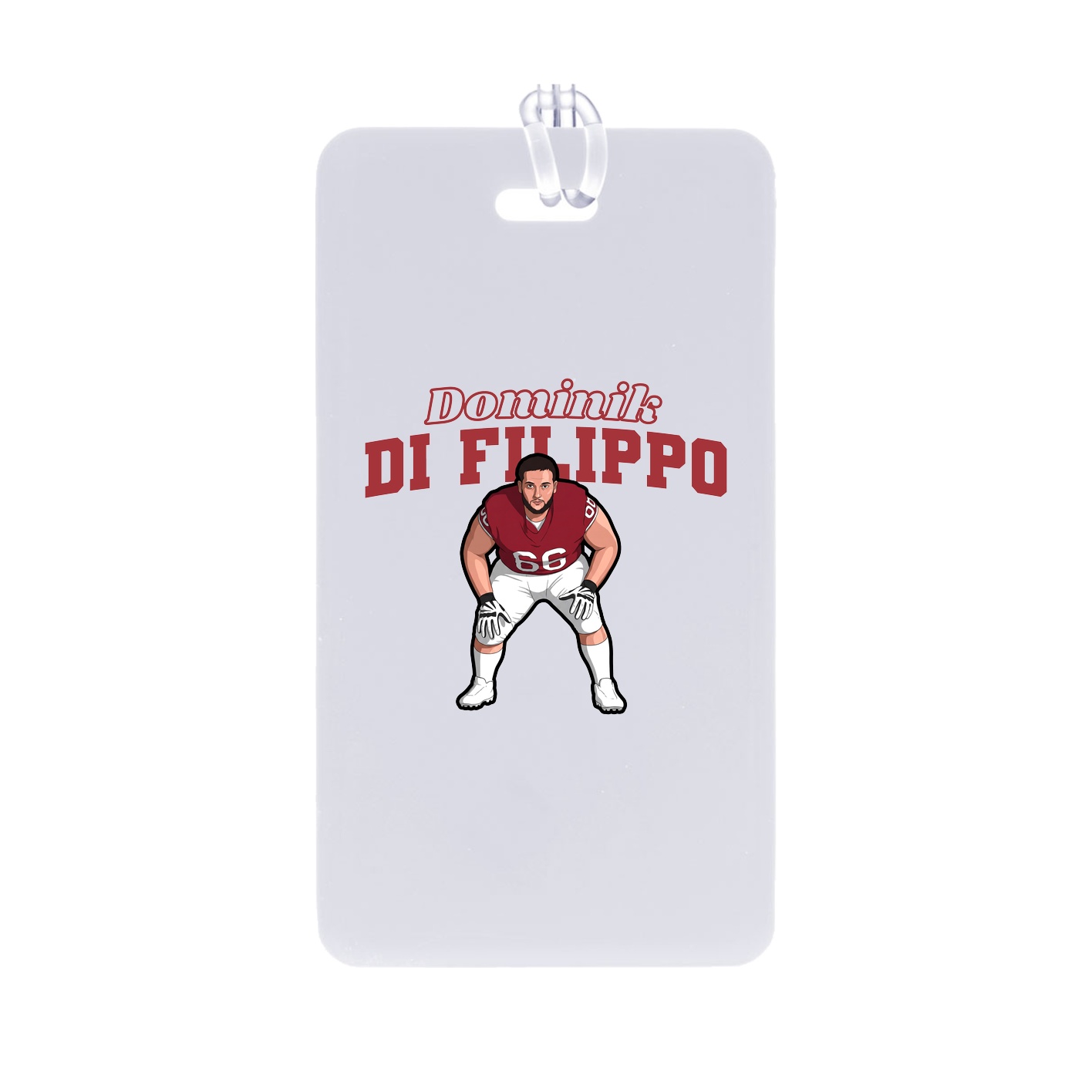 Bag Tag — Name Arch in Classic