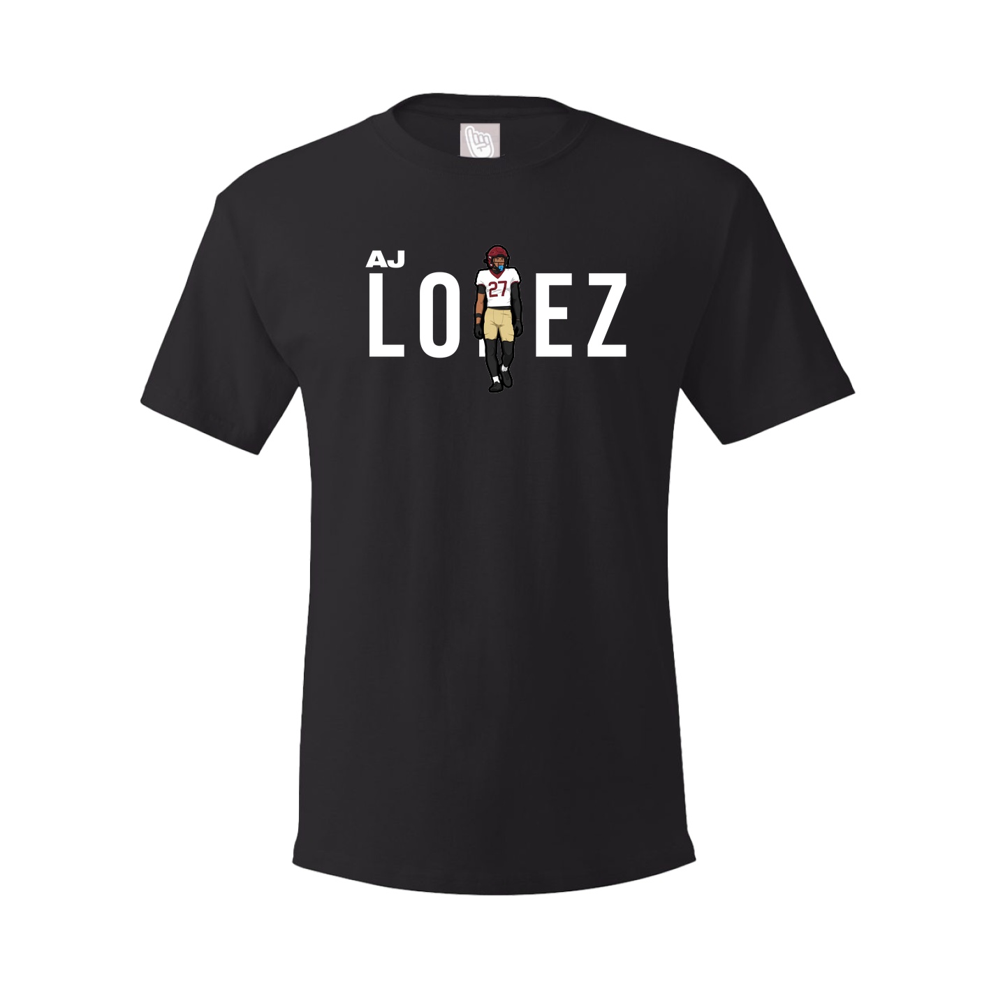 Tee — Player Name in Black