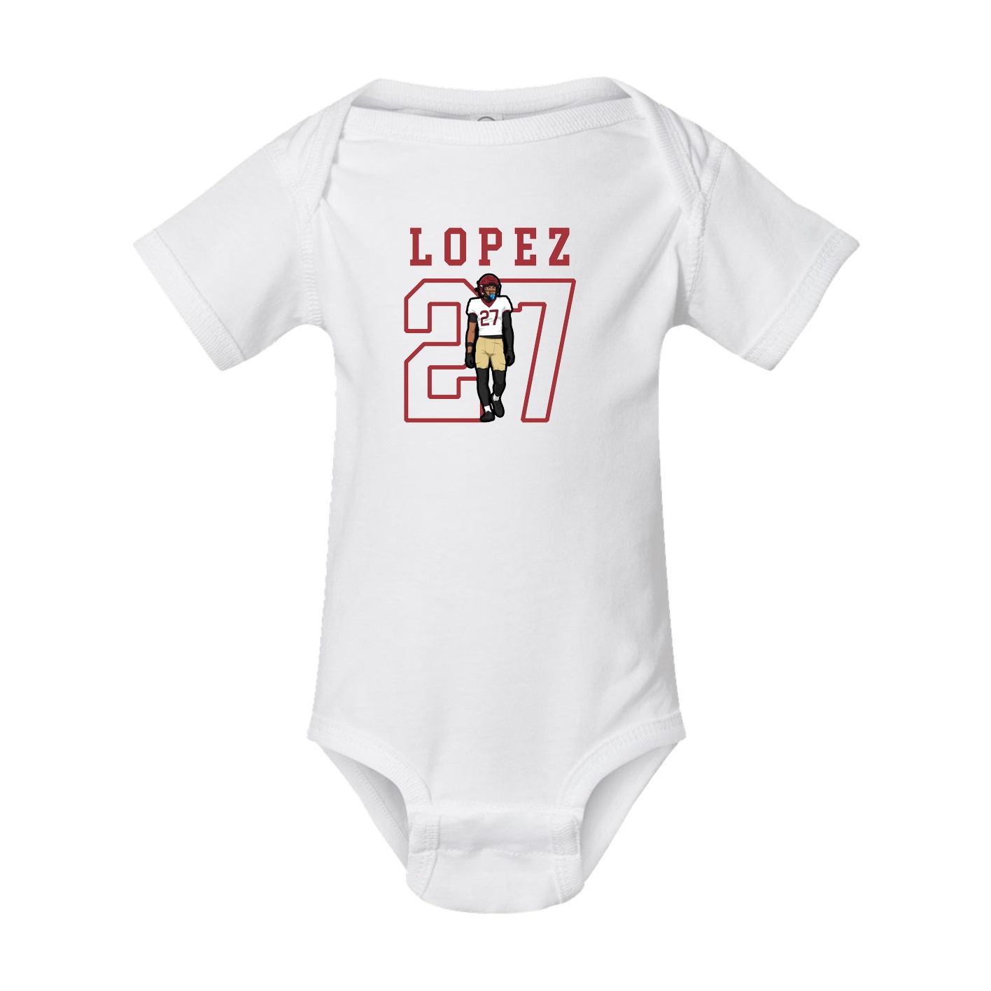 Baby Onesie — Shirsey in White