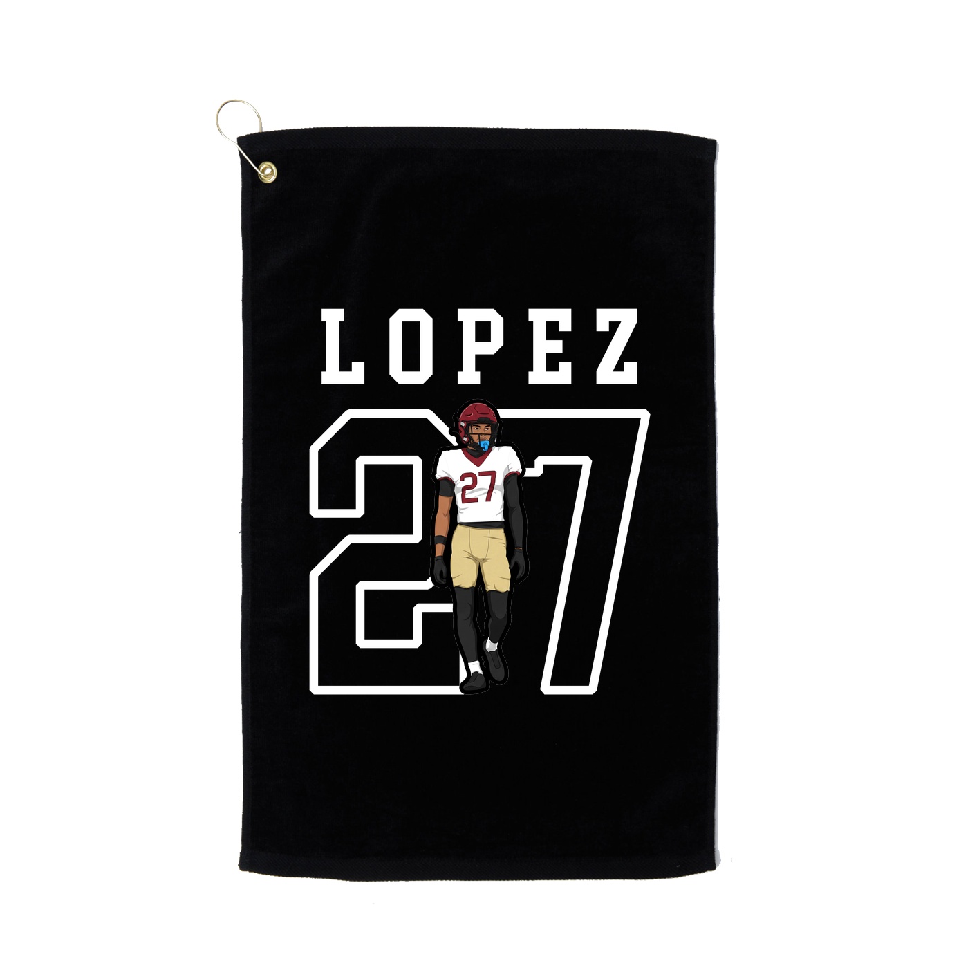 Golf Towel — Shirsey in Black