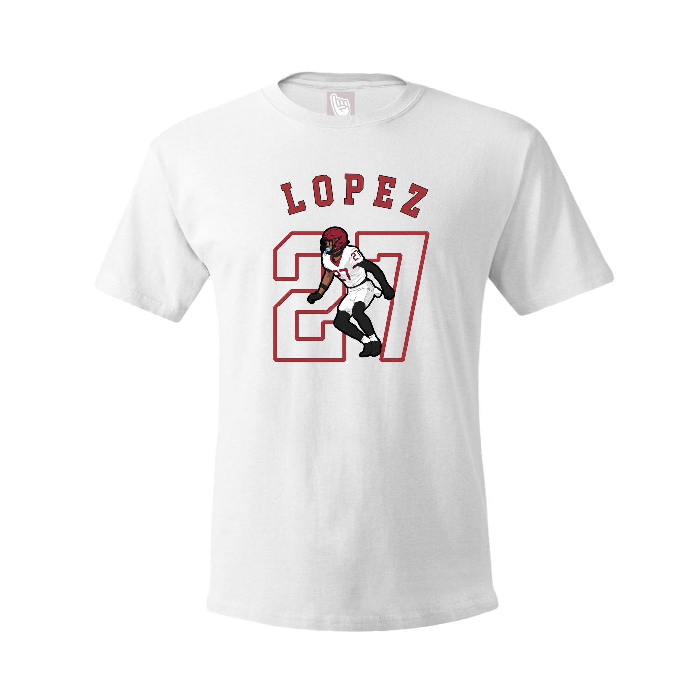 Tee — Shirsey Arch in White