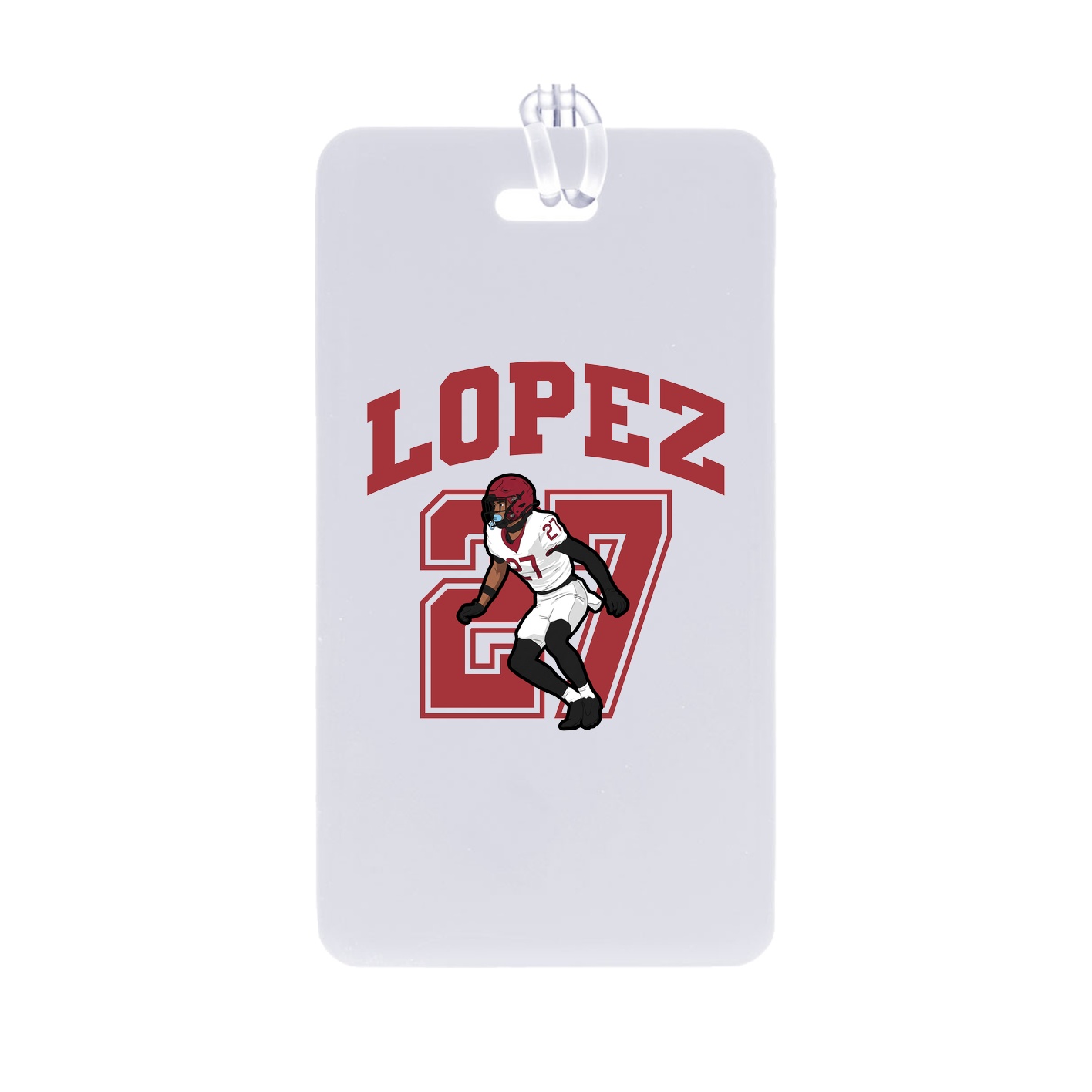 Bag Tag — Number in Classic