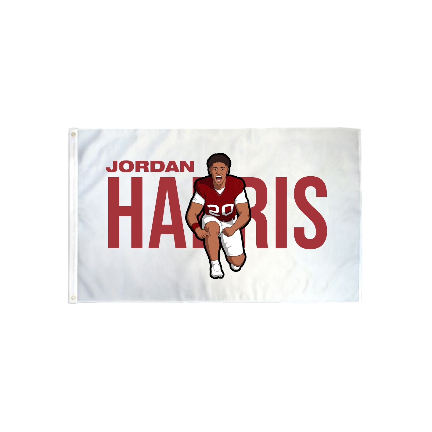 3x5 Flag — Player Name in Classic
