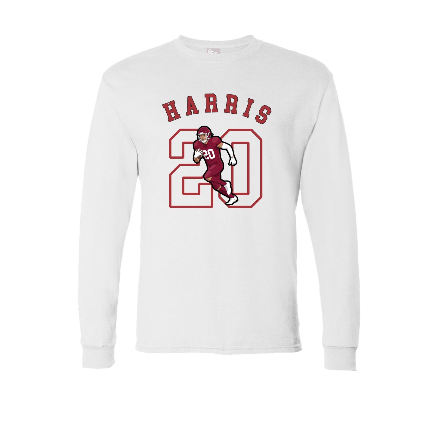 Long Sleeve Tee — Shirsey Arch in White