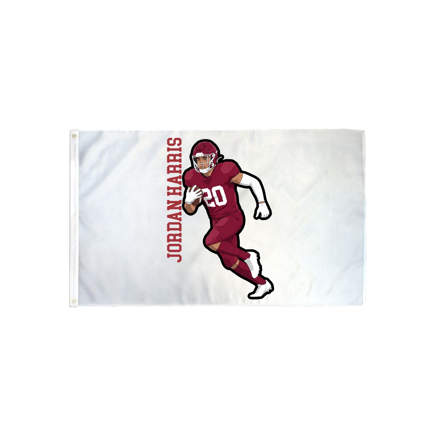 3x5 Flag — Name Vertical in Classic