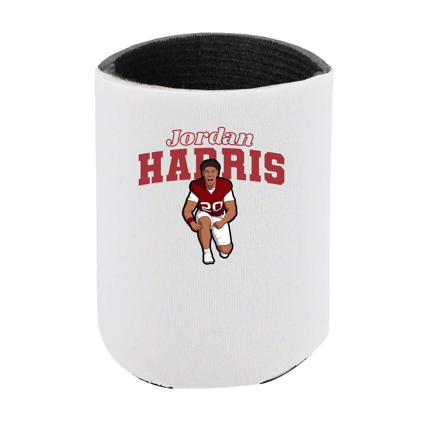 Can Holder — Name Arch in White