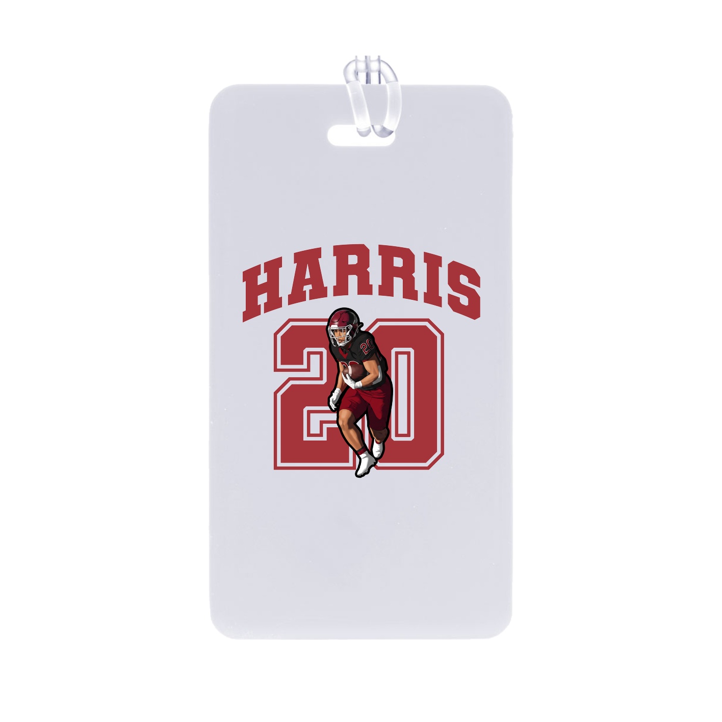 Bag Tag — Number in Classic