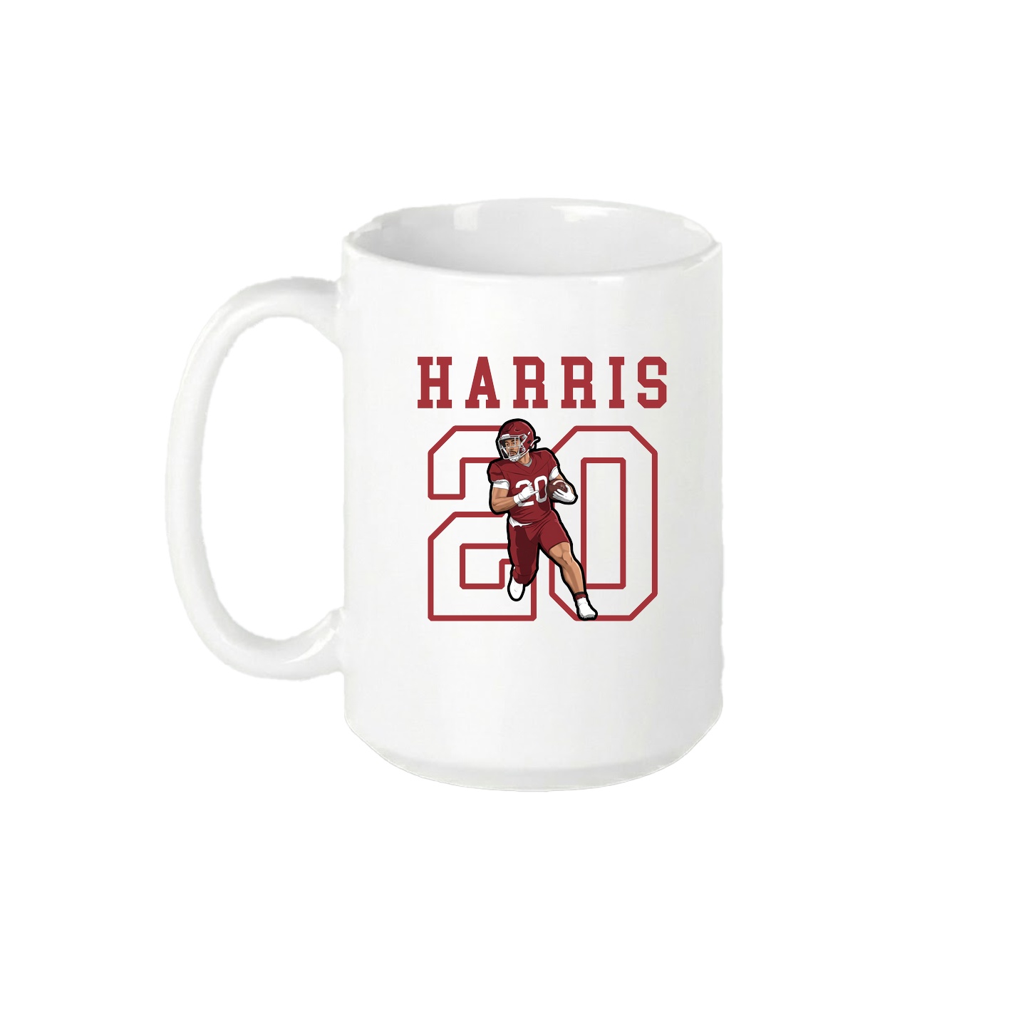 15oz Coffee Mug — Shirsey in White