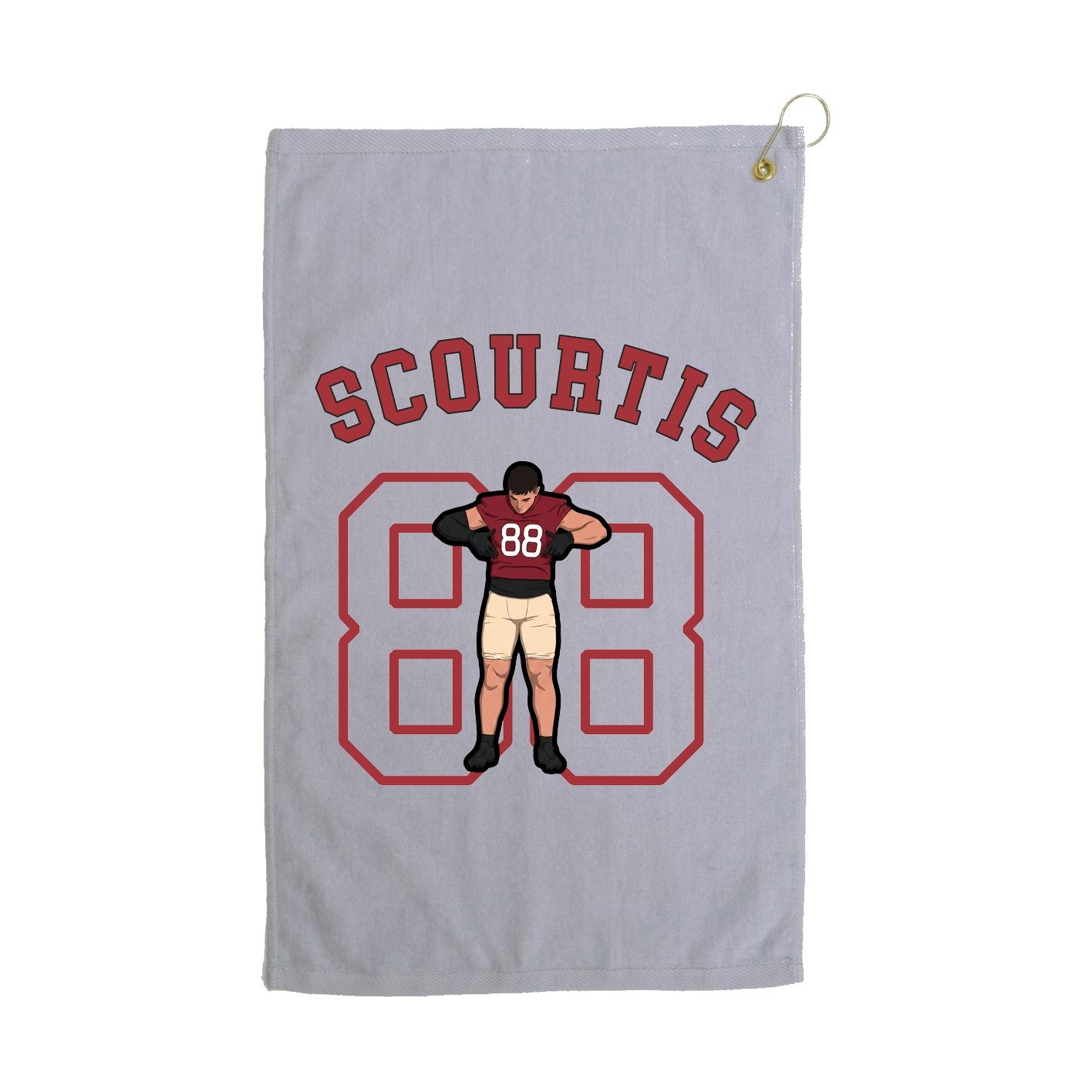 Golf Towel — Shirsey Arch in Grey