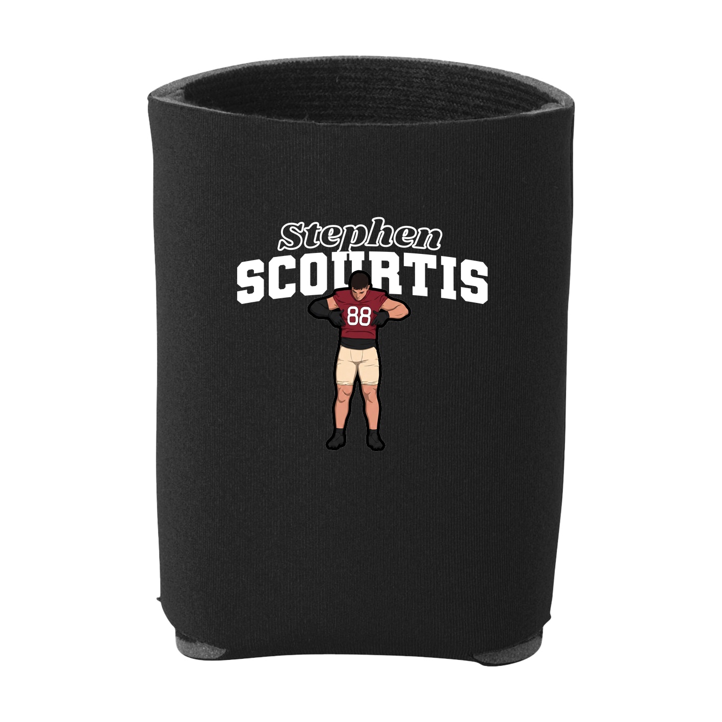 Can Holder — Name Arch in Black