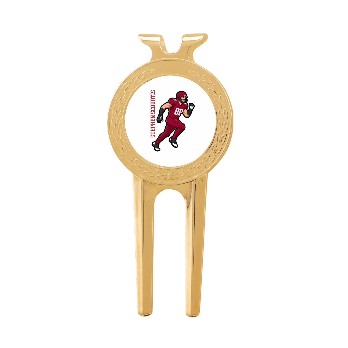 Divot Tool with Ball Marker — Name Vertical in Classic