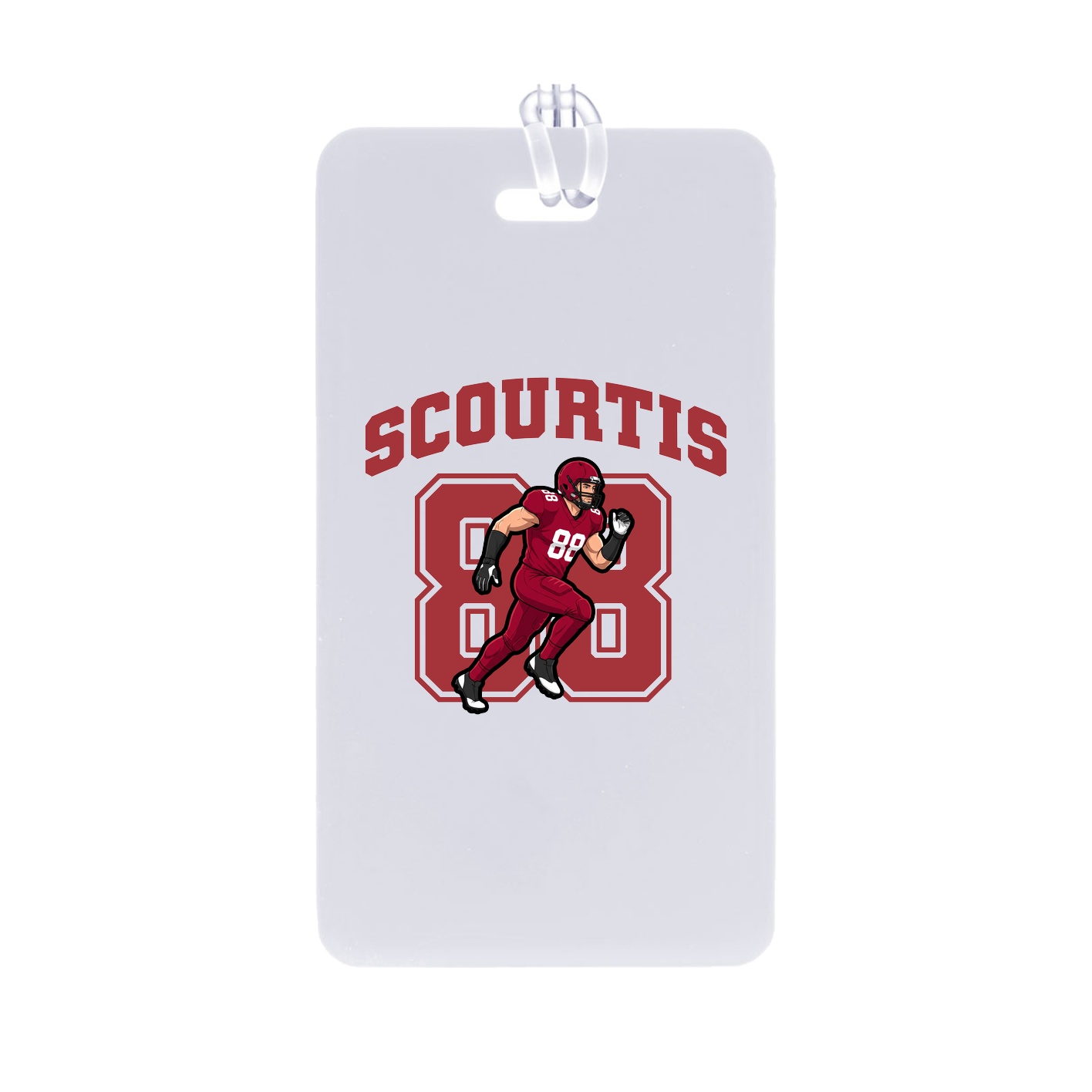 Bag Tag — Number in Classic