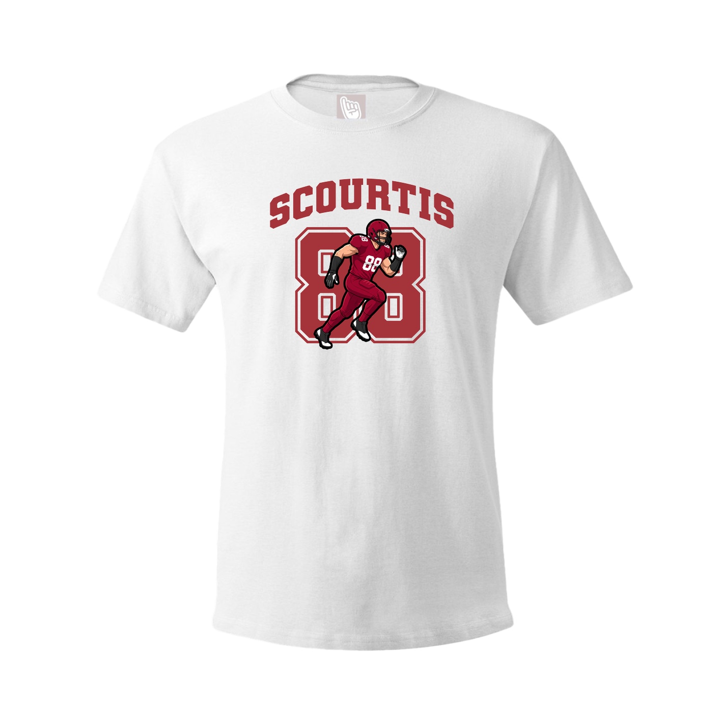 Tee — Number in White