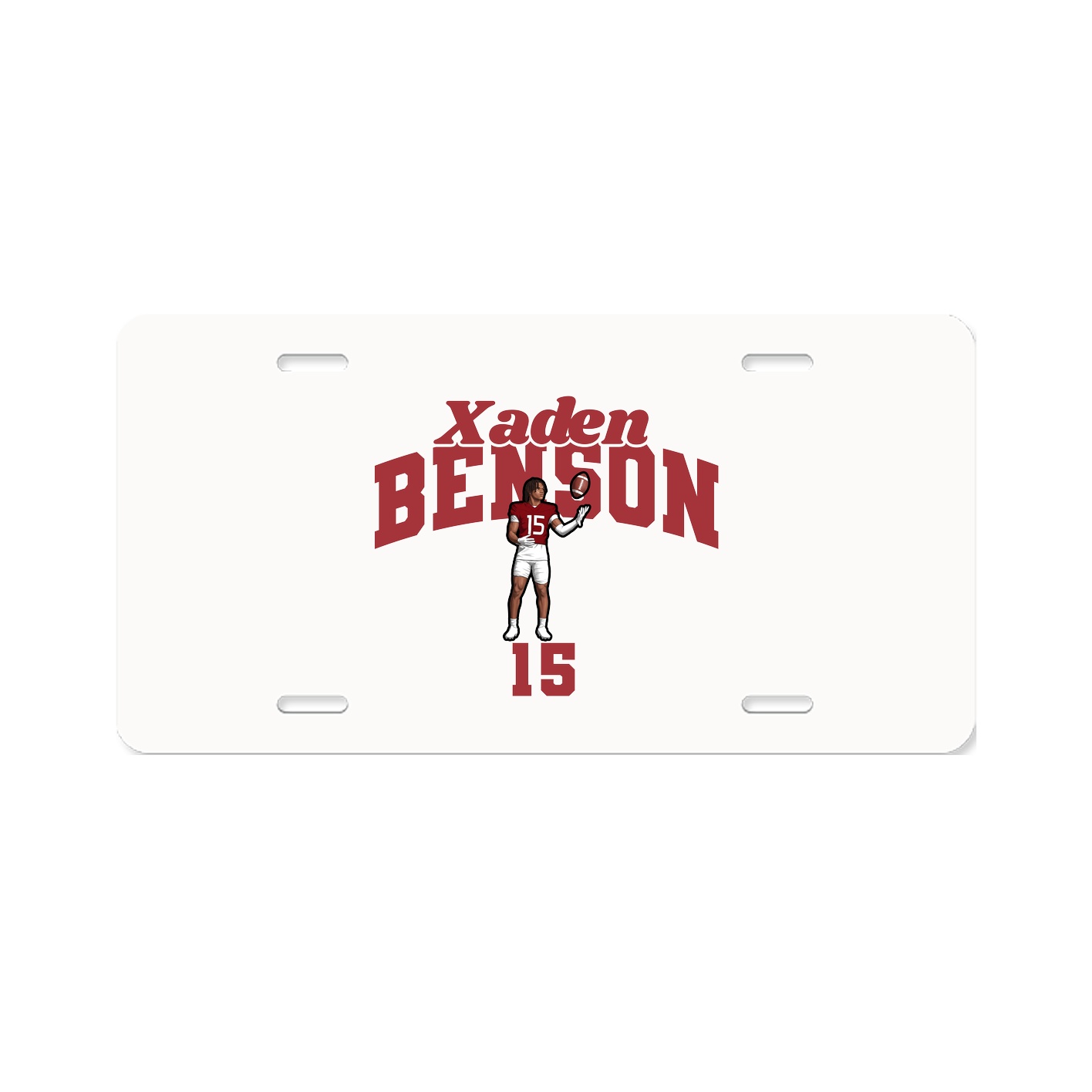 License Plate — Signature Arch in Classic
