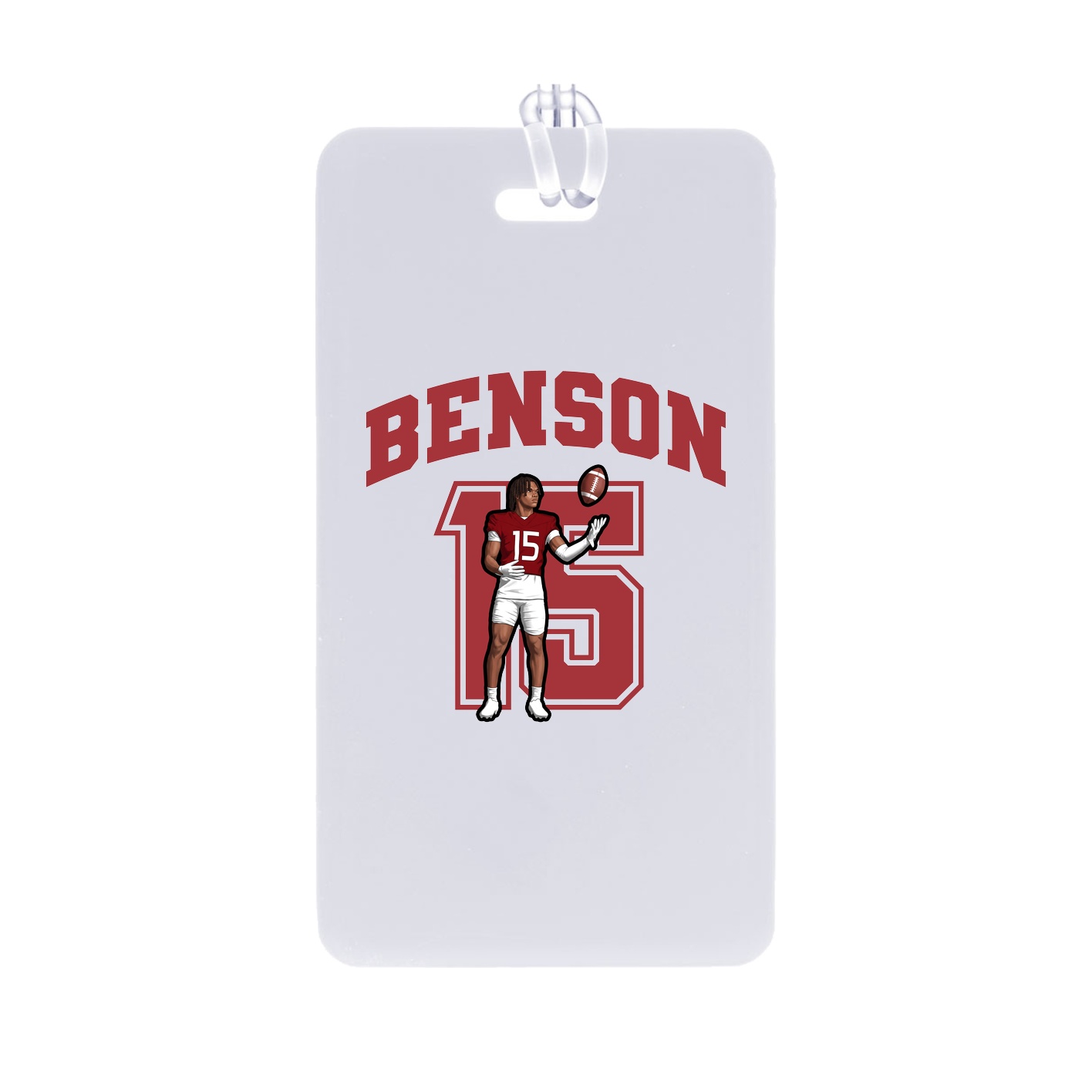 Bag Tag — Number in Classic