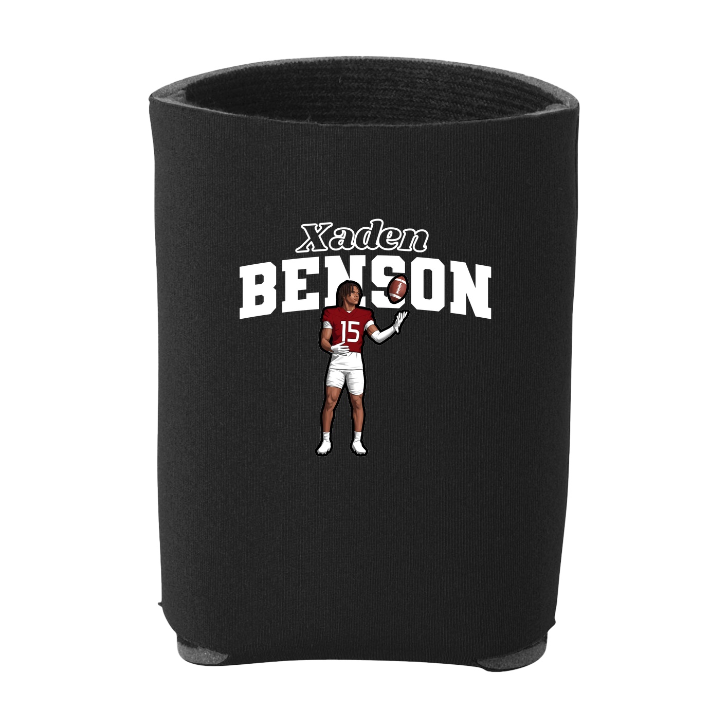 Can Holder — Name Arch in Black