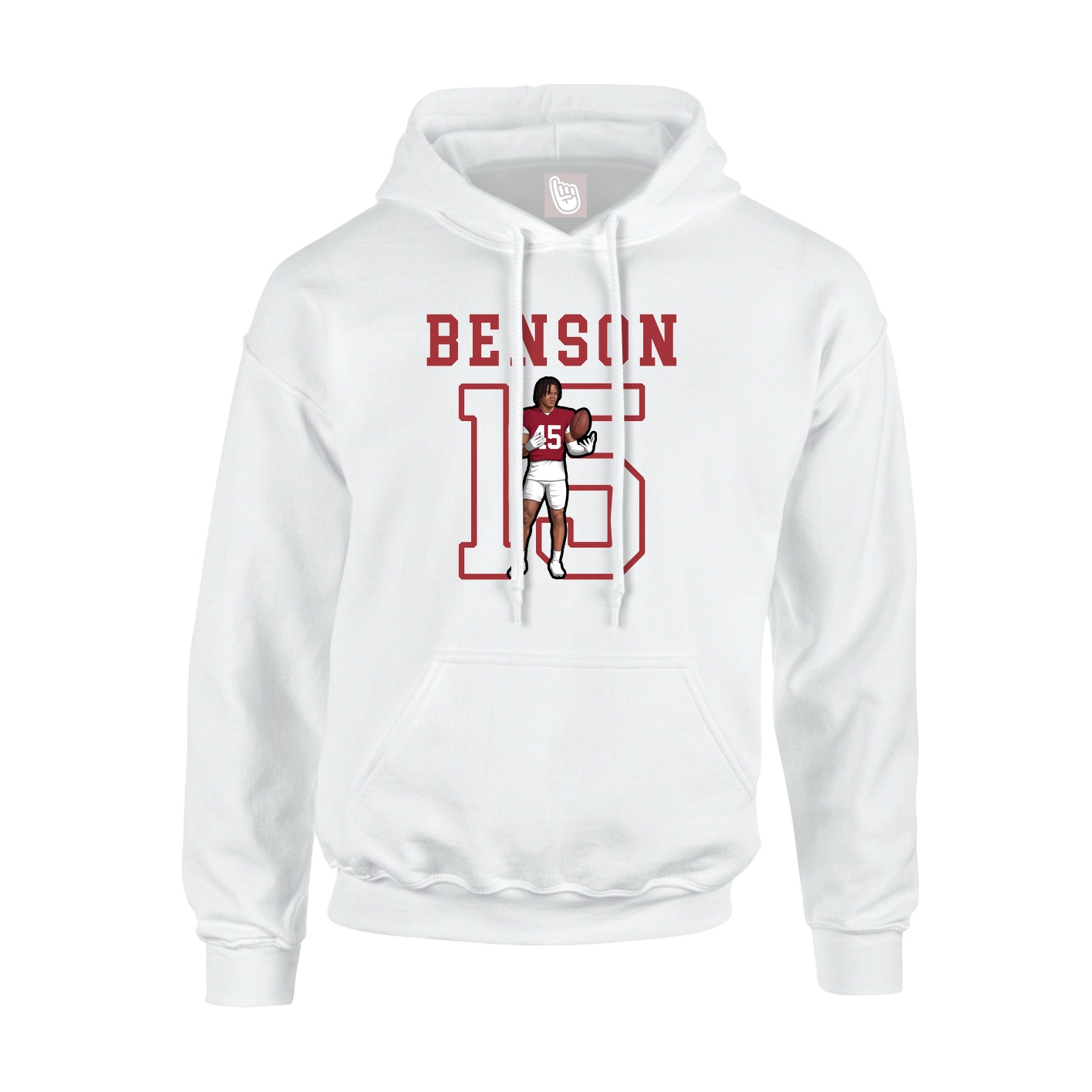 Youth Hoodie — Shirsey in White