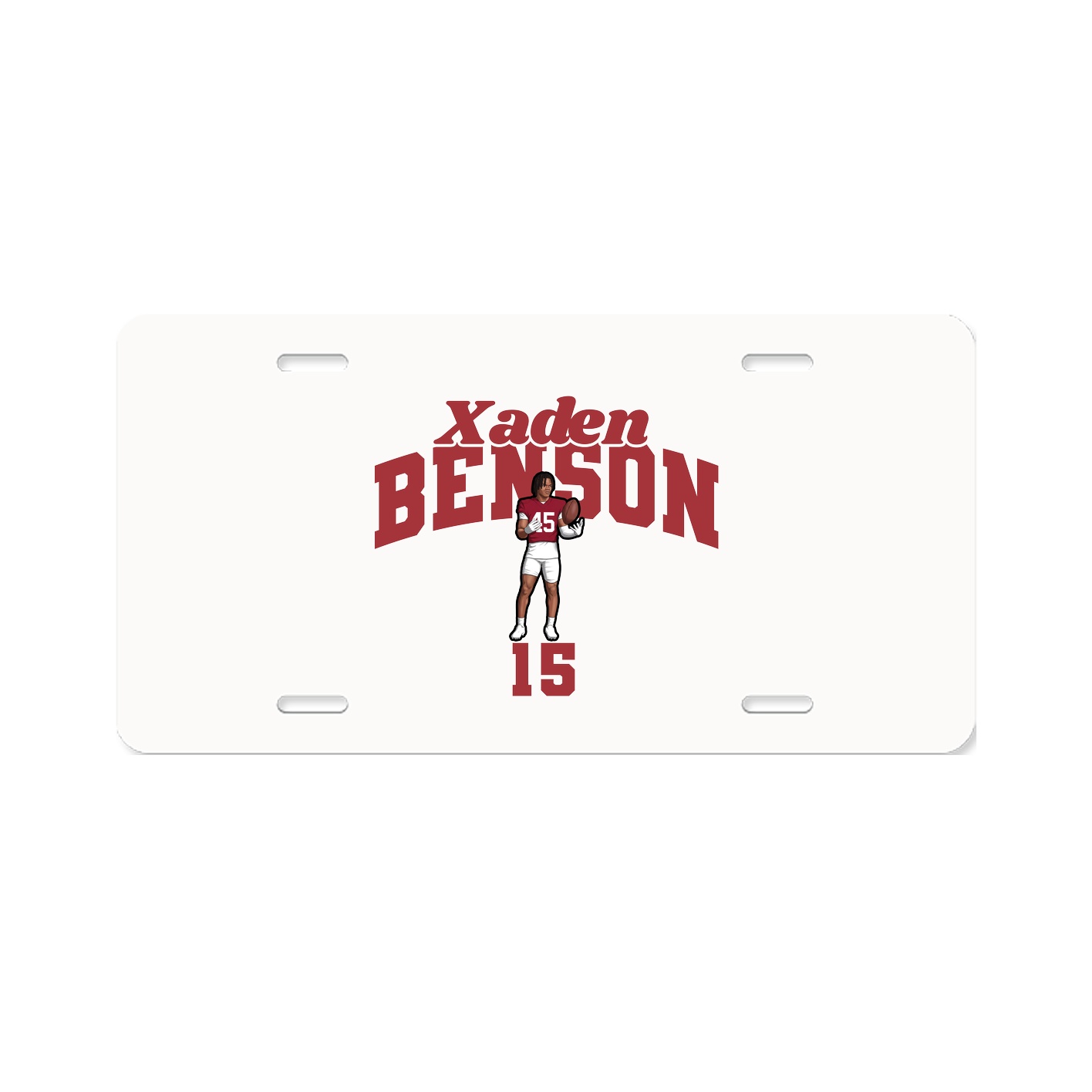 License Plate — Signature Arch in Classic