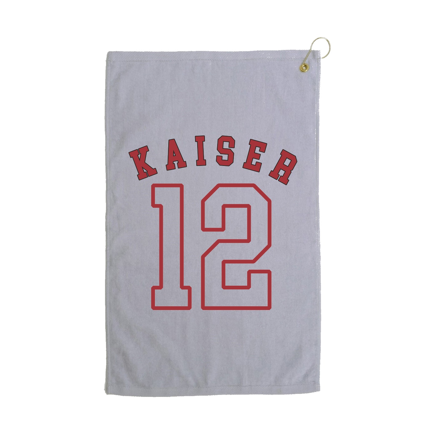Golf Towel — Shirsey Arch in Grey