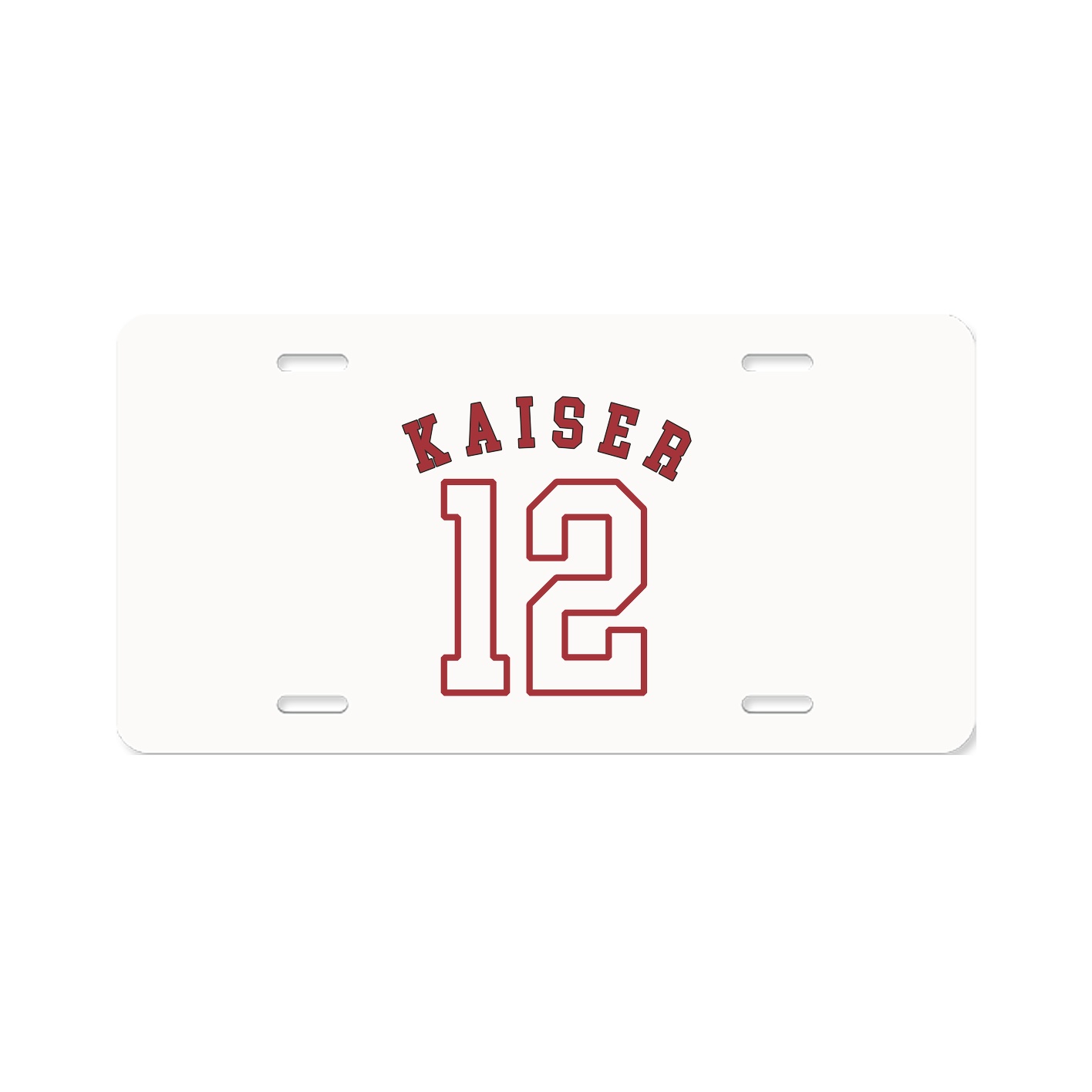 License Plate — Shirsey Arch in Classic