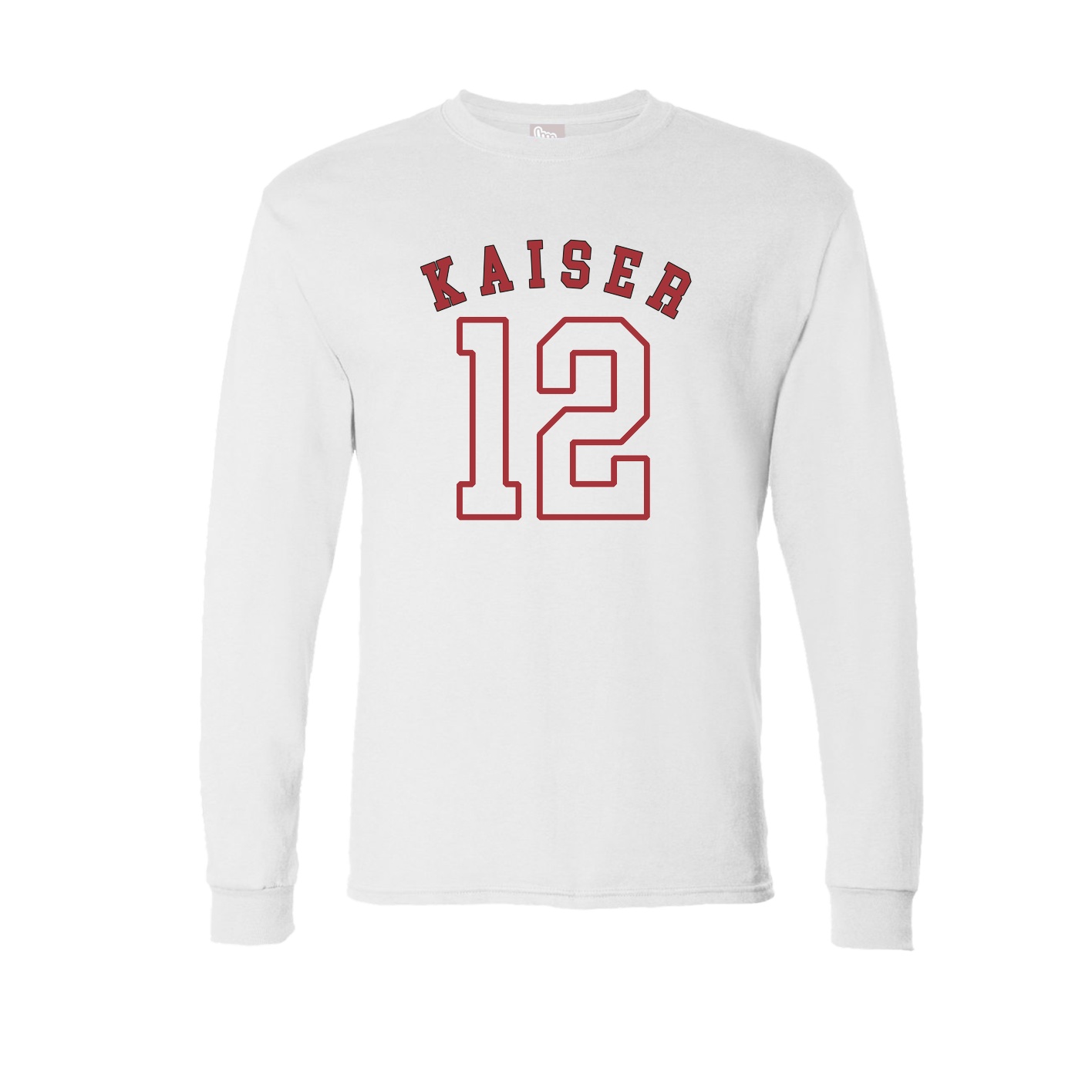 Long Sleeve Tee — Shirsey Arch in White
