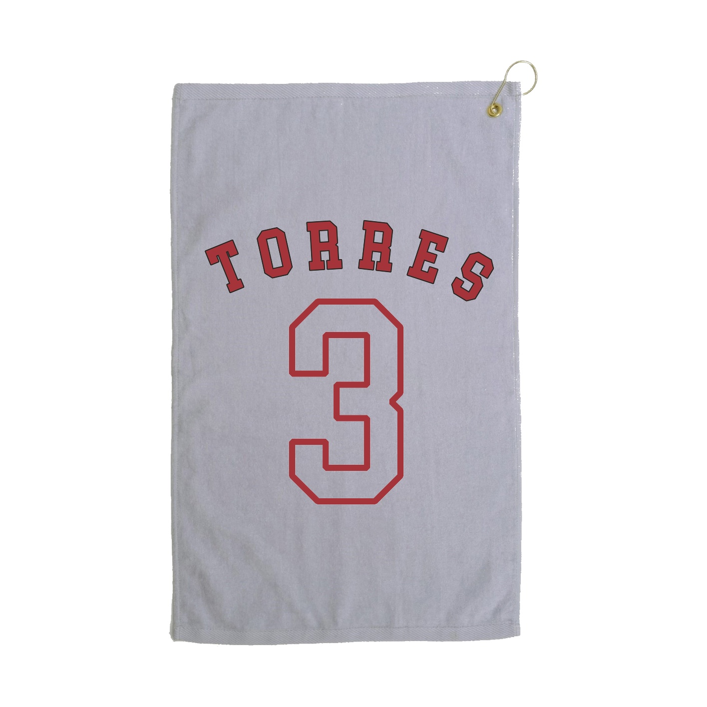 Golf Towel — Shirsey Arch in Grey