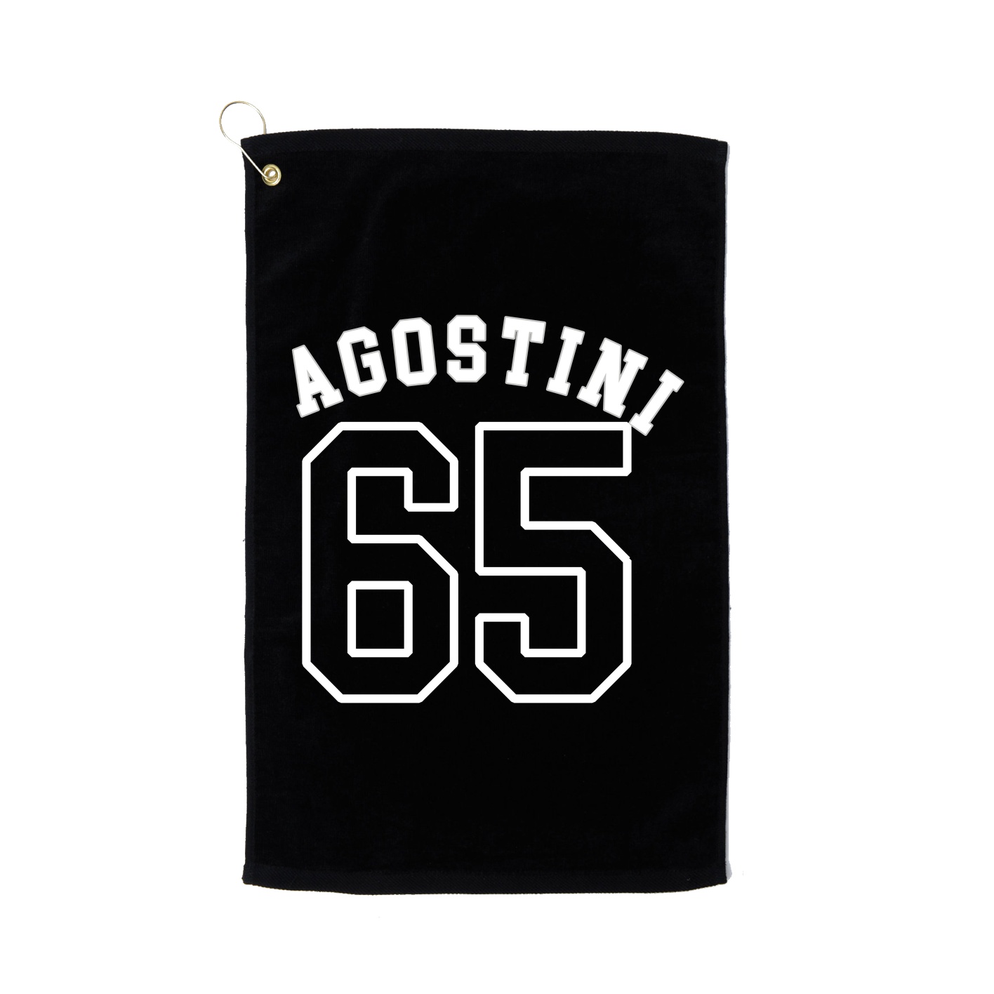 Golf Towel — Shirsey Arch in Black