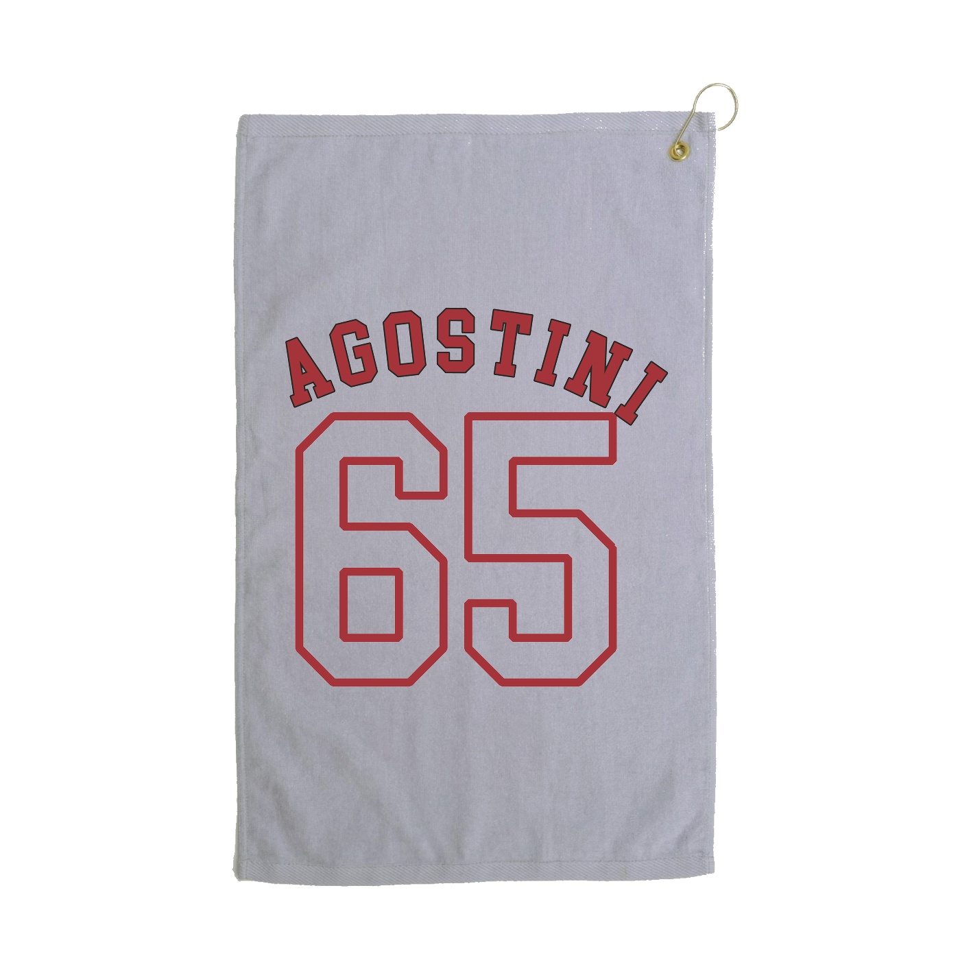 Golf Towel — Shirsey Arch in Grey
