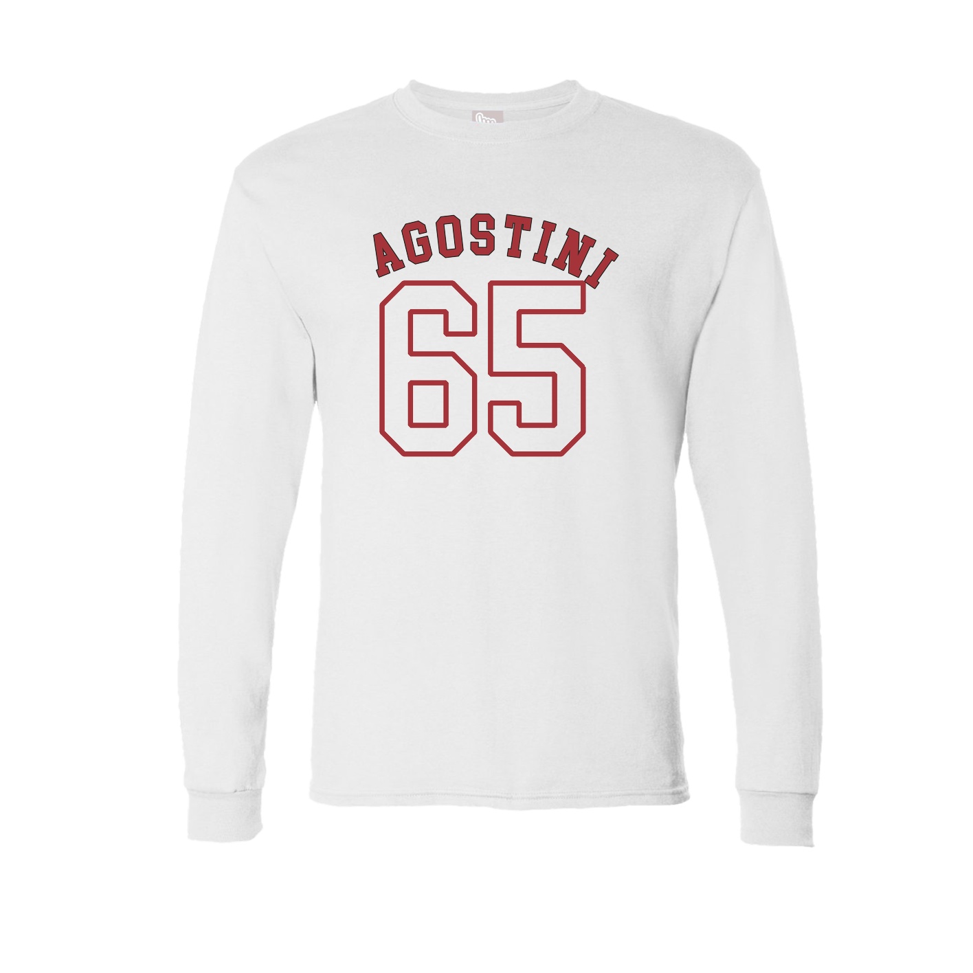 Long Sleeve Tee — Shirsey Arch in White
