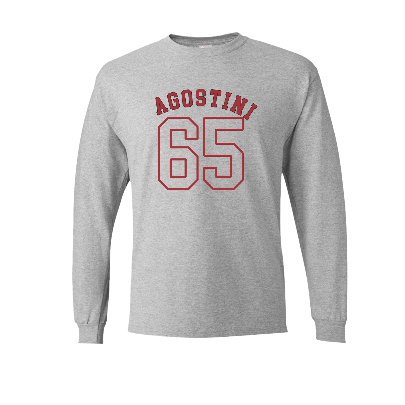 Long Sleeve Tee — Shirsey Arch in Grey