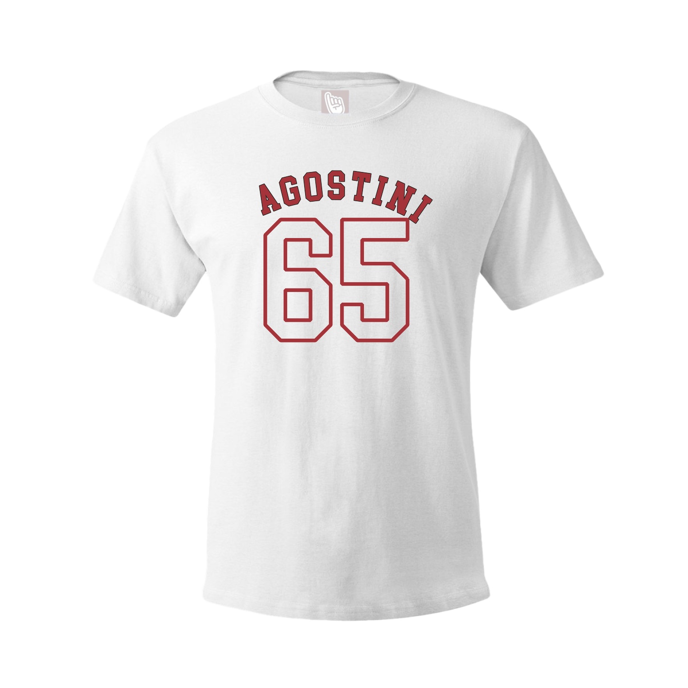 Youth Tee — Shirsey Arch in White