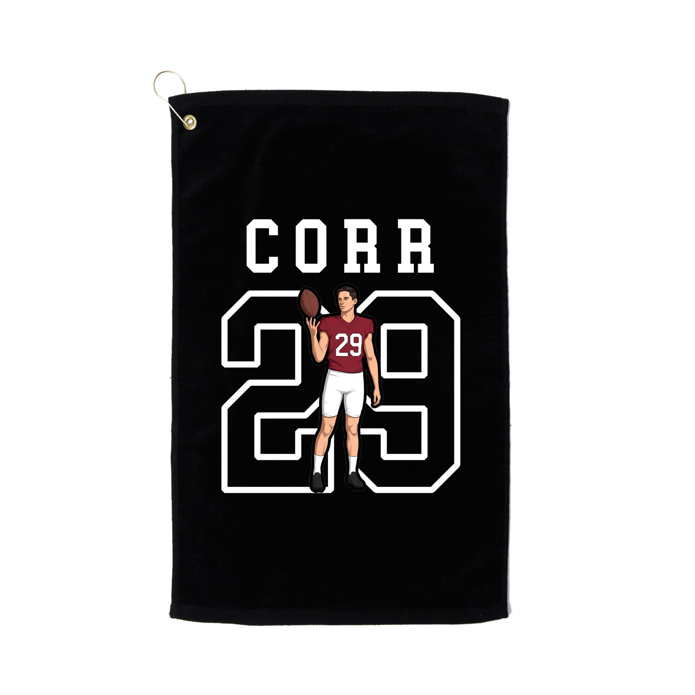 Golf Towel — Shirsey in Black