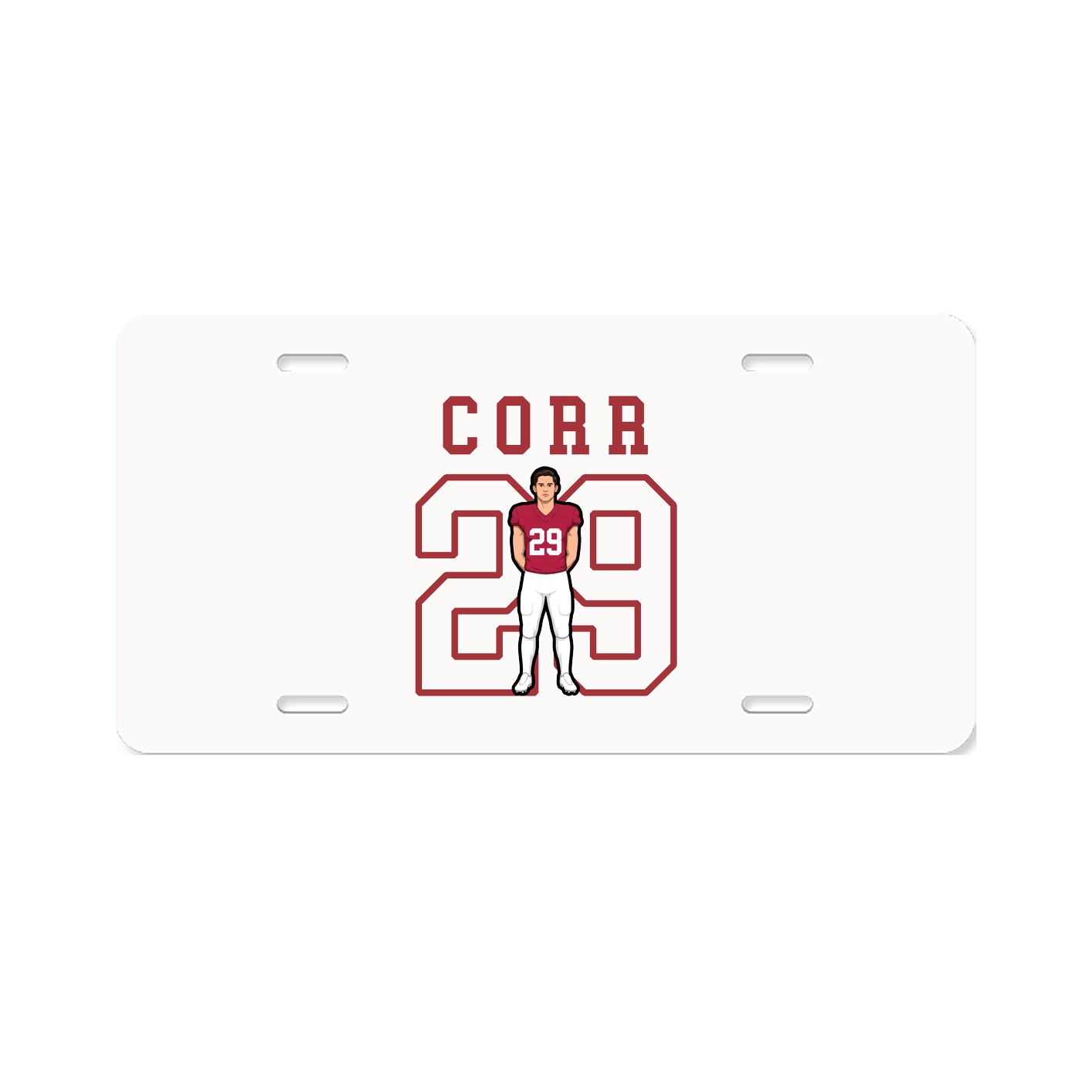 License Plate — Shirsey in Classic
