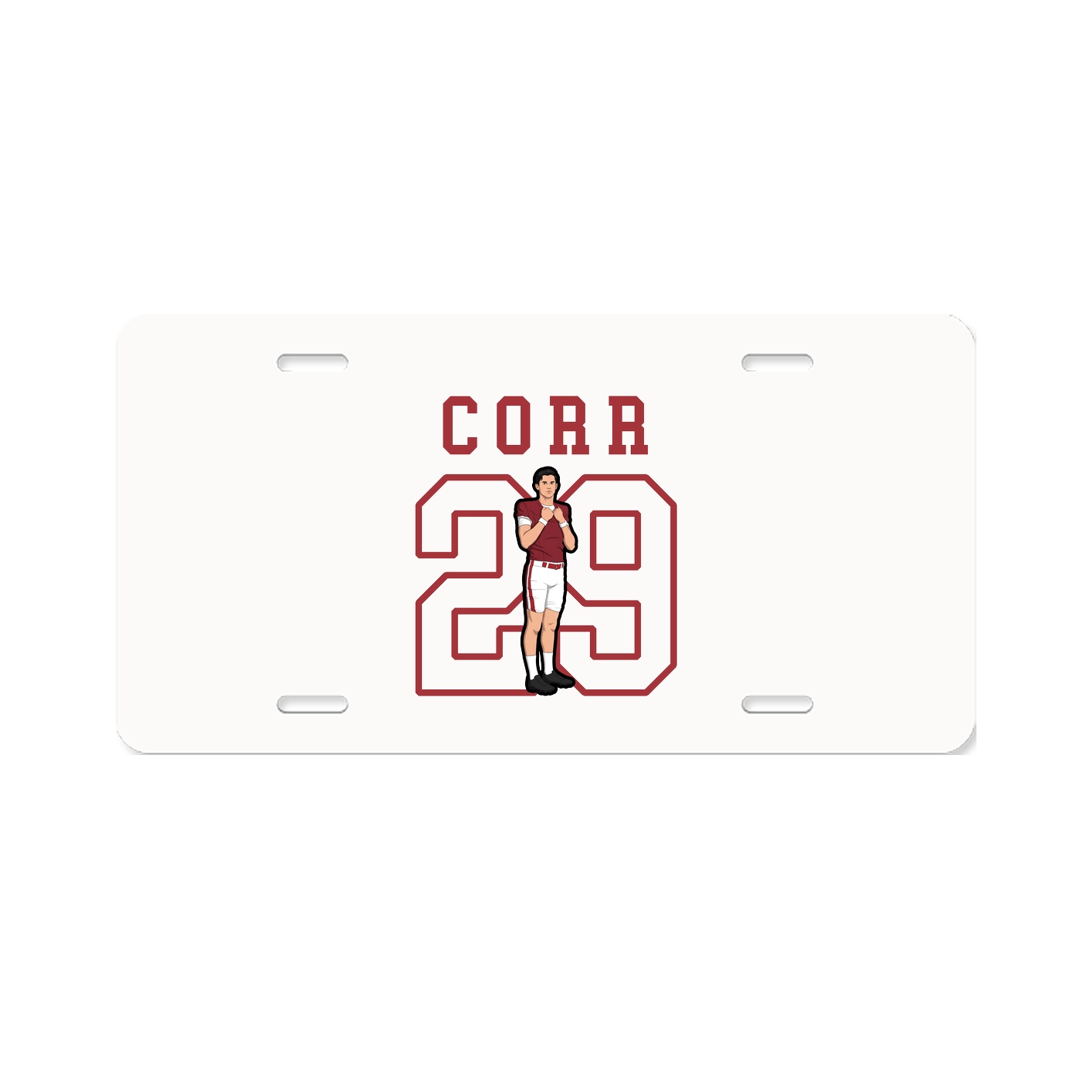 License Plate — Shirsey in Classic