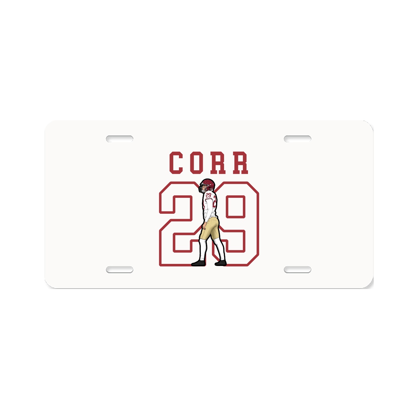 License Plate — Shirsey in Classic