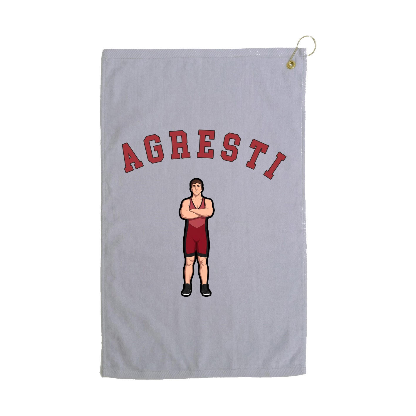 Golf Towel — Shirsey Arch in Grey