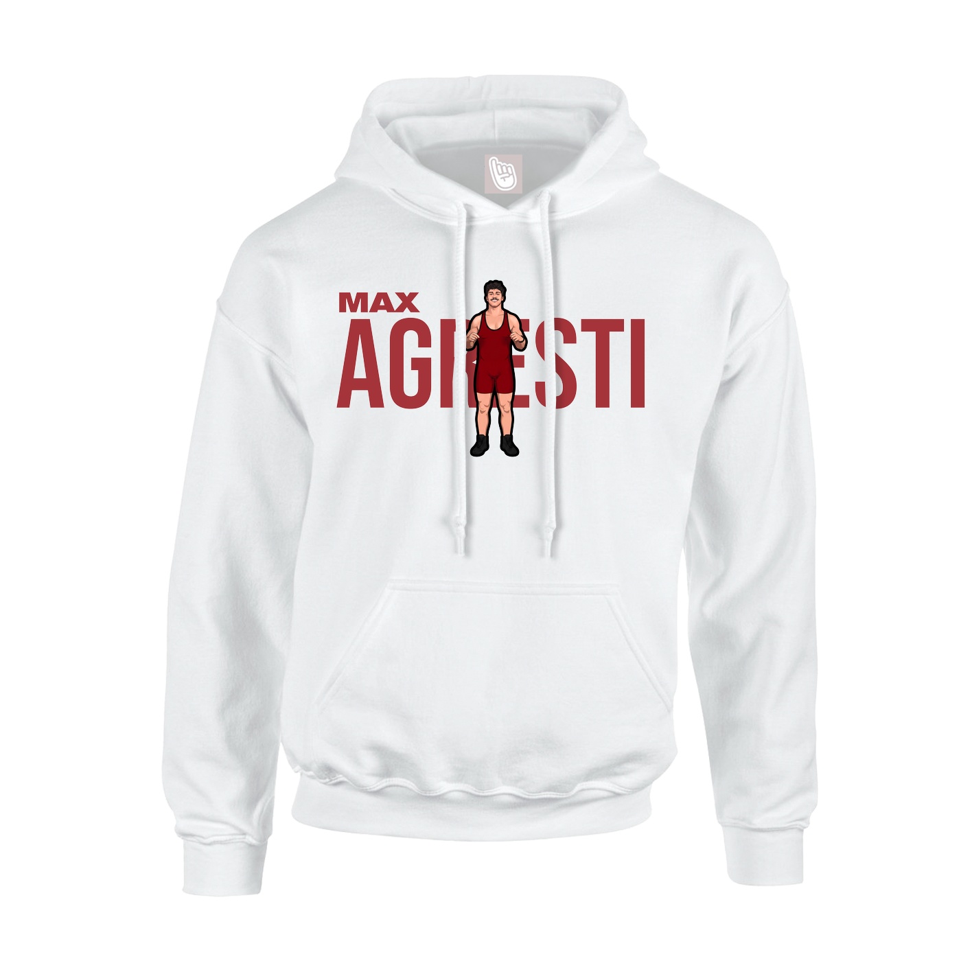 Youth Hoodie — Player Name in White