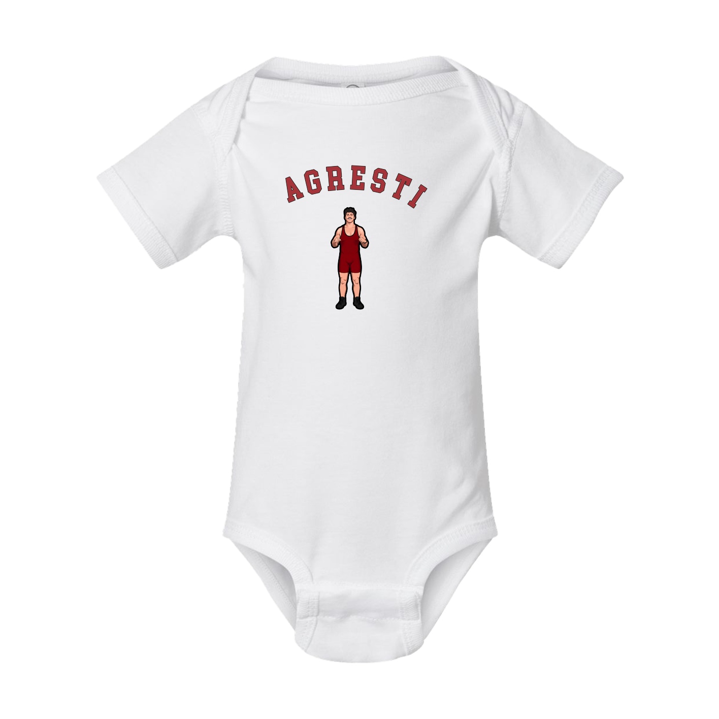 Baby Onesie — Shirsey Arch in White