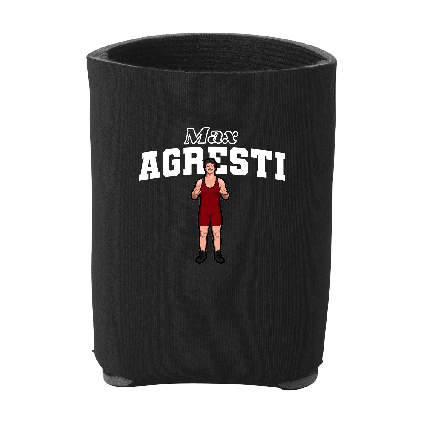 Can Holder — Name Arch in Black