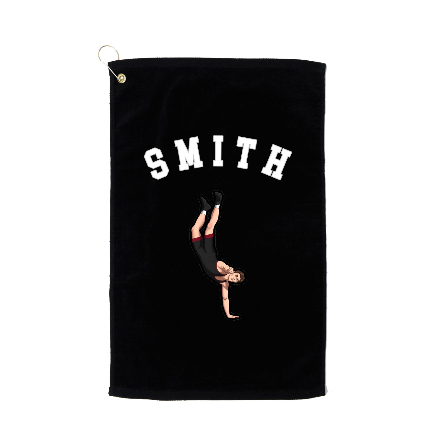 Golf Towel — Shirsey Arch in Black