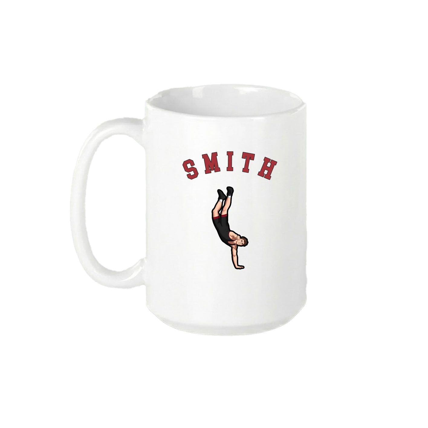 15oz Coffee Mug — Shirsey Arch in White