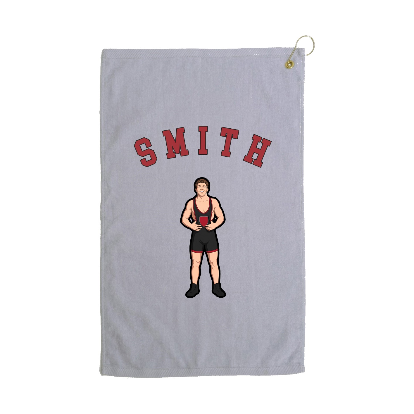 Golf Towel — Shirsey Arch in Grey