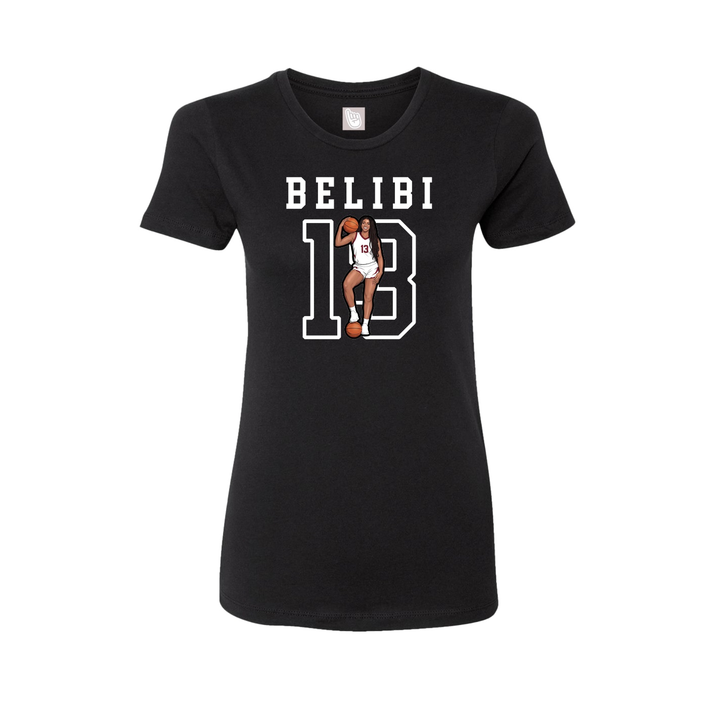 Fitted Women's Tee — Shirsey in Black