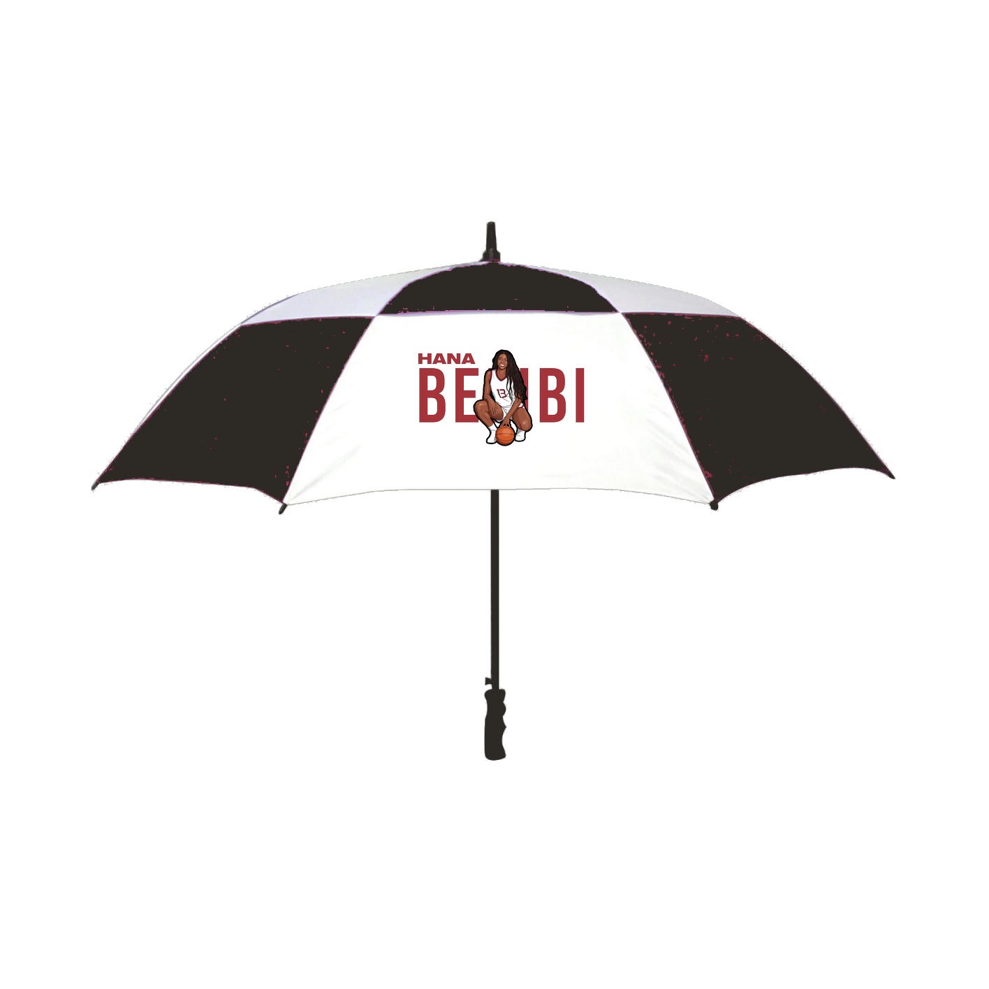 Golf Umbrella — Player Name in Black