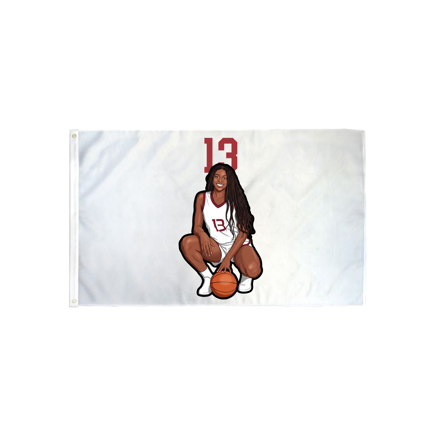 3x5 Flag — Number Top in Classic