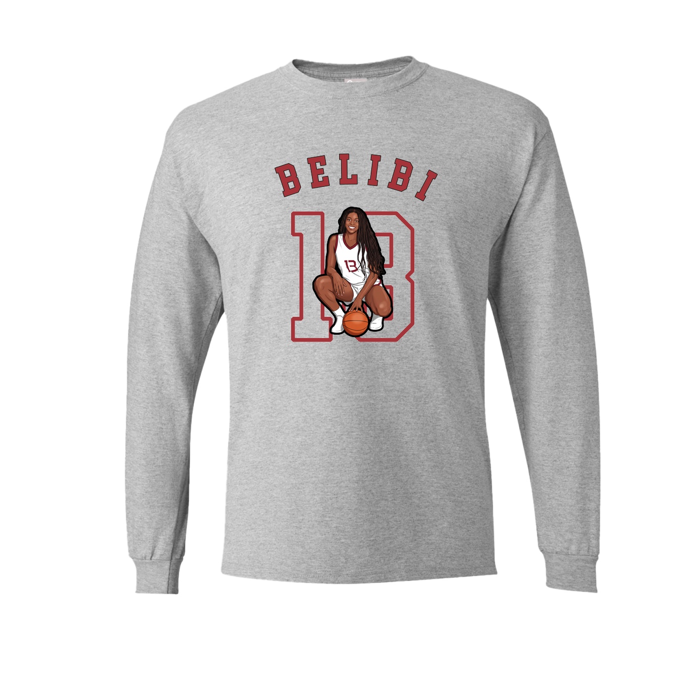 Long Sleeve Tee — Shirsey Arch in Grey