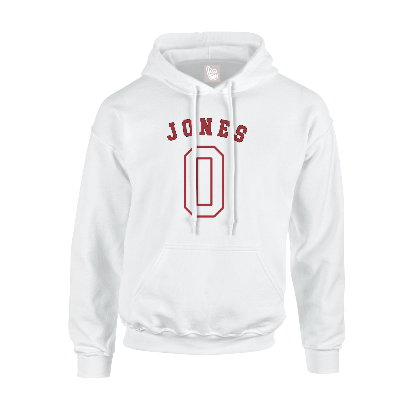 Youth Hoodie — Shirsey Arch in White